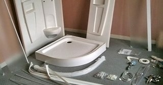 Установка душевой кабины Урюпинск, цена от 3030 руб.